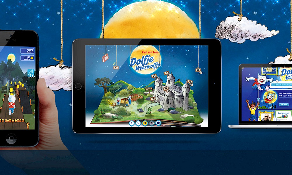 Game, app & website: Dolfje Weerwolfje